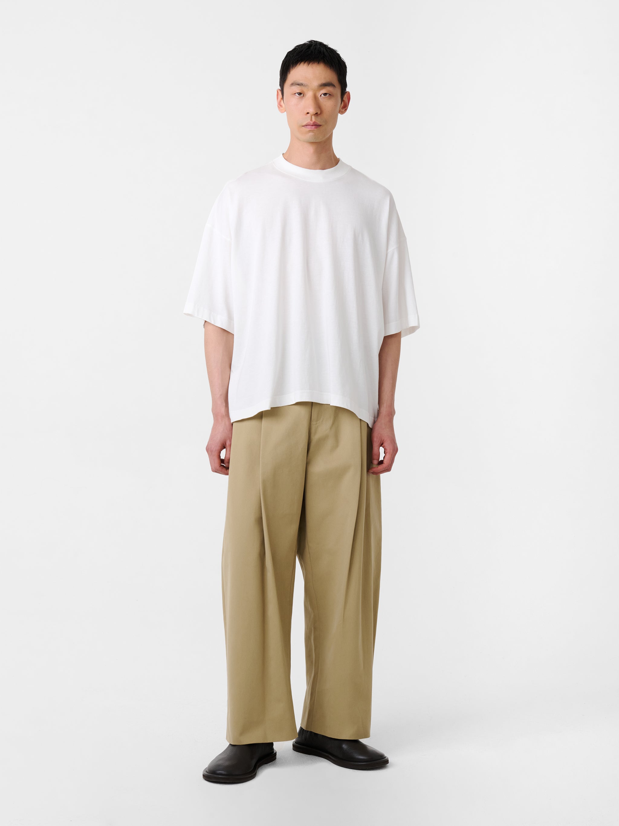 Sorte Pleated Pant · Tan