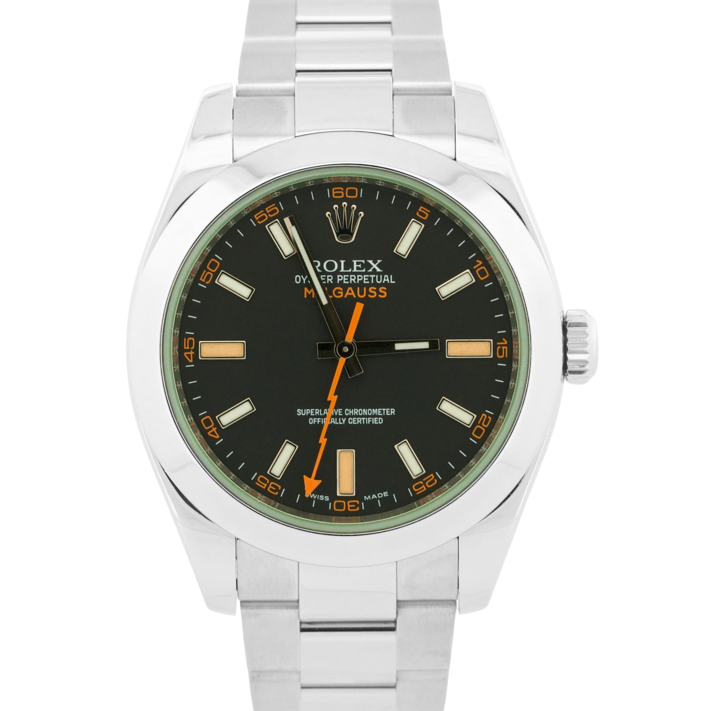 Rolex Milgauss, Black dial